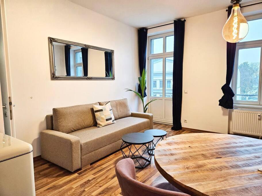 Zentrales 2 Raum Apartment Dresden Exterior foto